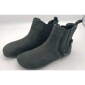 Xero Shoes Women’s Tari Chelsea Barefoot Boots Black Leather Pull-On Size 5
